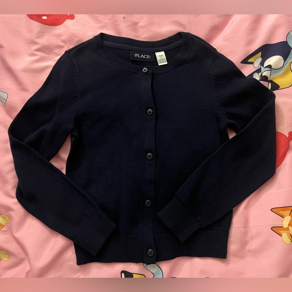 The children’s place girls cardigan size 5/6 NWOT
